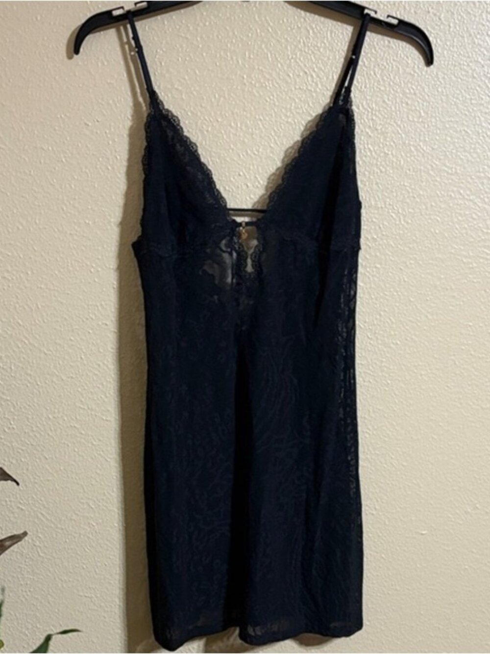 Black Lace Chemise